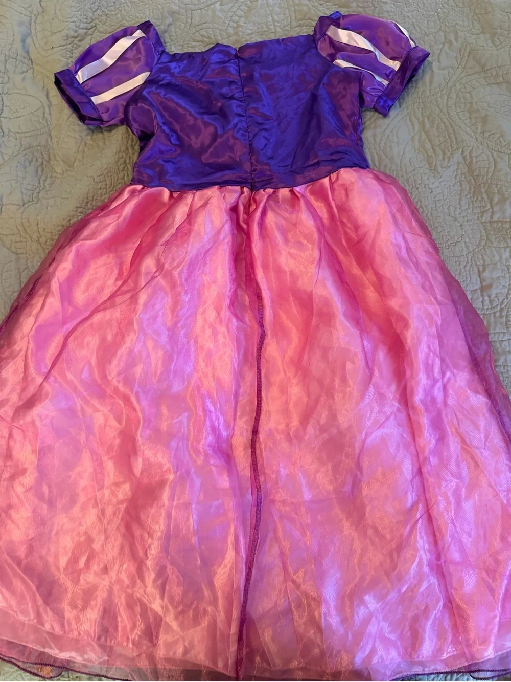Purple and Pink Princess Dress Kids Costume